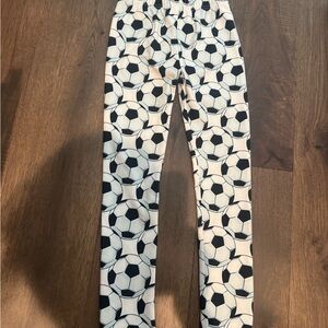 Soccer Print Kids Leggings